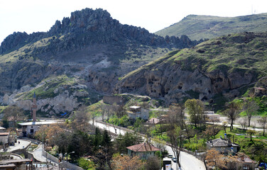 A view from the historical Sille Town in Konya, Turkey