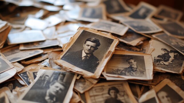 Vintage Black and White Portraits: A Collection of Memories