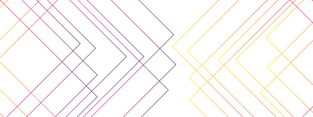 Abstract white golden and red vector blueprint with futuristic architecture concept with digital geometric connection red lines. Geometric Pattern Background with Intersecting Thin Colored Lines.