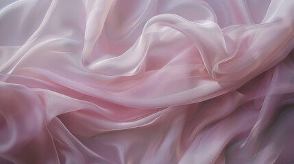Obraz premium pink silk fabric background