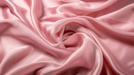 Obraz premium pink silk fabric background