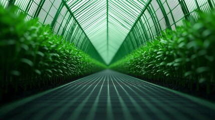 Advanced Greenhouse with Smart Climate Control System