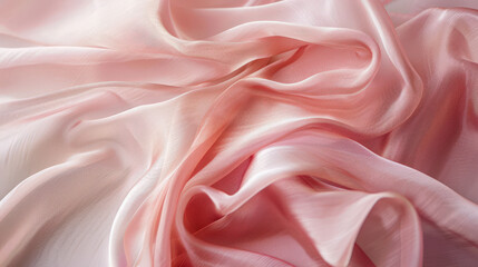 Obraz premium pink silk fabric background
