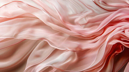 Obraz premium pink silk fabric background
