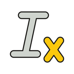 clear color line icon with white background vector stock illustration