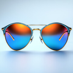 blue sunglasses