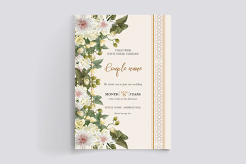 Save the date wedding invitation templates
