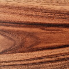 Walnut texture polished to a mirror finish, sleek and premium look