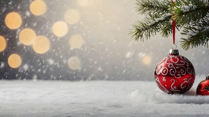 isolated empty christmas background for text