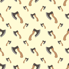 Seamless pattern axes