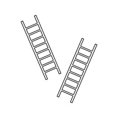 ladder icon vector illustration sign
