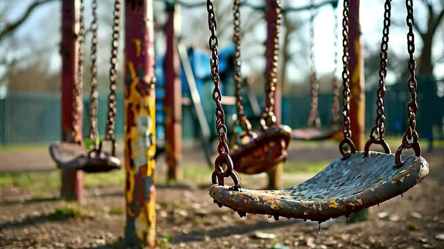 a swing set