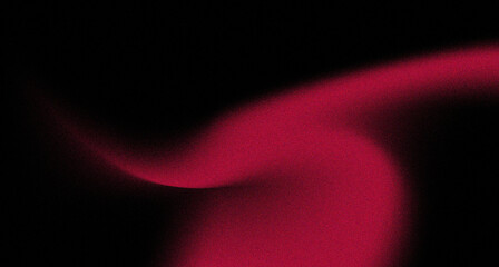 Glowing red pink on black color gradient background, abstract poster design, copy space