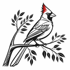 cardinal vector,christmas cardinal  ai