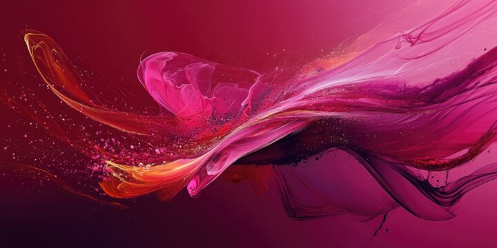 Blowing hair in wind