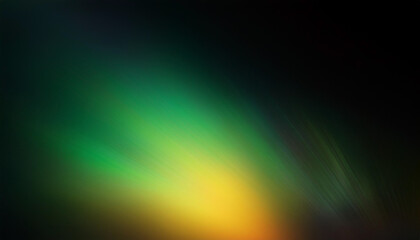 Fototapeta premium Defocused pink yellow gradient abstract ultraviolet radiance soft texture on dark black abstract empty space background. Neon blur glow. Color light overlay. Copy space.