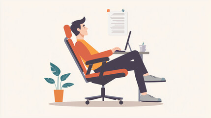 Avoid slouching in your chair during meetings, as good posture conveys respect and attentiveness to your colleagues and ensures a more active presence.
