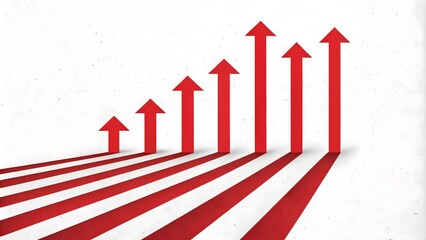 graph with arrow