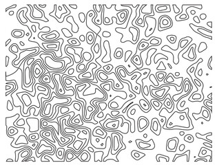 seamless topographic pattern