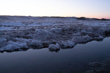 Beach in Winter