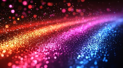 Fototapeta premium a colorful background with a lot of lights on it