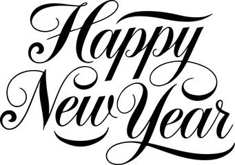 Happy New Year  Art & Illustration