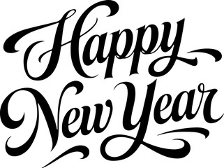 Happy New Year  Art & Illustration