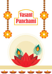 Fototapeta premium Vasant Panchami