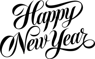 Happy New Year  Art & Illustration