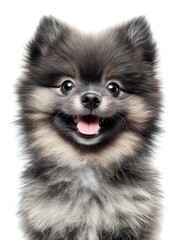 Obraz premium Dog's open mouth