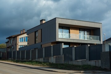 Modern Luxury house architecture of residential houses