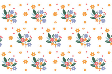 Seamless pattern. Background. Vector illustration. Flyer background design, advertising background, fabric, clothes, texture, textile pattern.