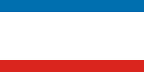 Crimea flag large background illustration