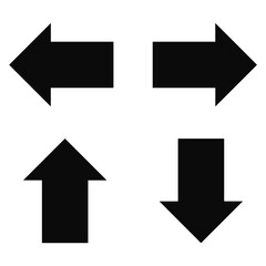Arrows in various directions