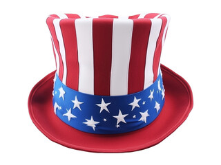 American Hat PNG Transparent Image | Stock Photo of Iconic Stars and Stripes Patriotic Headwear