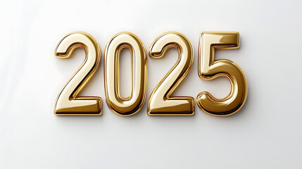 2025 gold for happy new year and holiday, JPG, AI GENERATED
