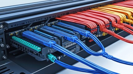 High-speed internet access provided through cable, fiber-optic 