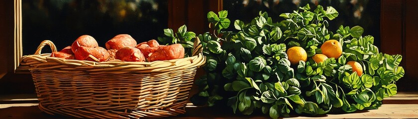 Brazilian pao italiano filled with meat stew, placed in a warm farmhouse kitchen