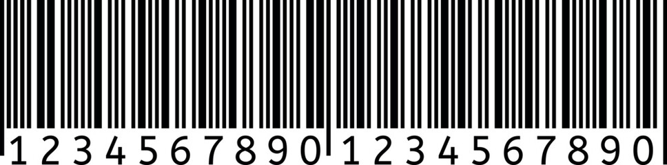 Black and white barcode with numbers underneath representing product details, pricing, and inventory tracking for efficient retail operations