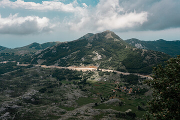 Fototapeta premium Montenegro landscapes: the way to the heart of nature