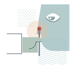 Nasal Swab - Nasopharyngeal Swab Testing - Icon