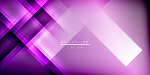 Expressive poster with shadow lines. Features technology, minimalist, and business themes, bright vibrant color schemes