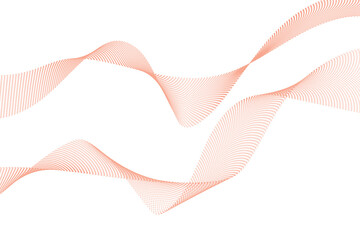 abstract orange wave background