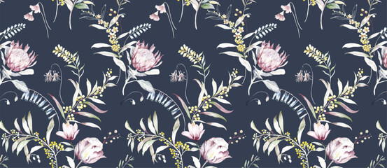 Seamless repeat print pattern. Beautiful textile digital print pattern