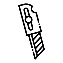 Cutter icon vector