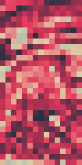 Retro pixelated background red yellow and black vertical wallpaper