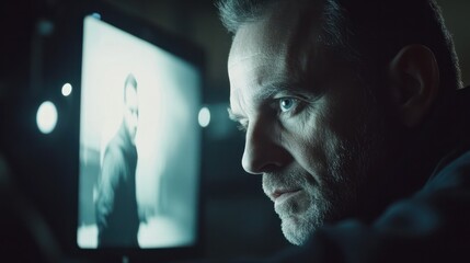 Filmmaker immersed in the editing suite, analyzing footage to ensure the highest level of storytelling.