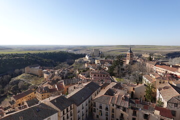 Fototapeta premium View of Segovia