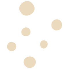 Organic shapes set, vector elements. Hand drawn abstract forms, terracotta colors. Templates for design social media posts, stories background, covers, prints.