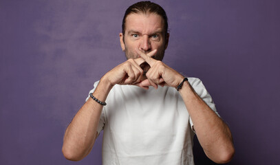 feeling stressed, anxious, tired and frustrated, pulling shirt neck, looking frustrated with problem